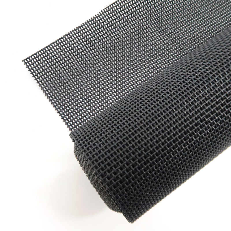 視力 軽量 280g/m2 PET メッシュ スクリーン 15x11 メッシュ 幅広く覆うための数 黒と灰