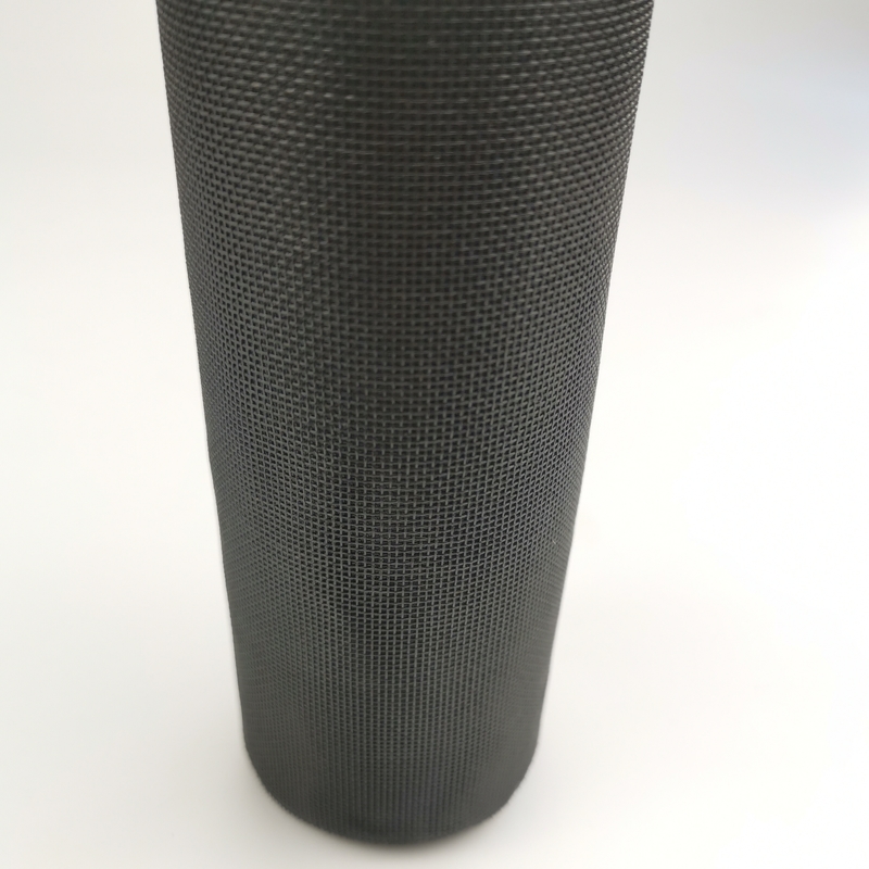 軽量黒色PET網状スクリーンロール 280g/m2 様々な用途に簡単にインストール