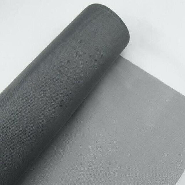 木炭 PVC ファイバーグラス パティオスクリーン 紫外線保護 害虫耐性 - 6フィートから 9フィート範囲
