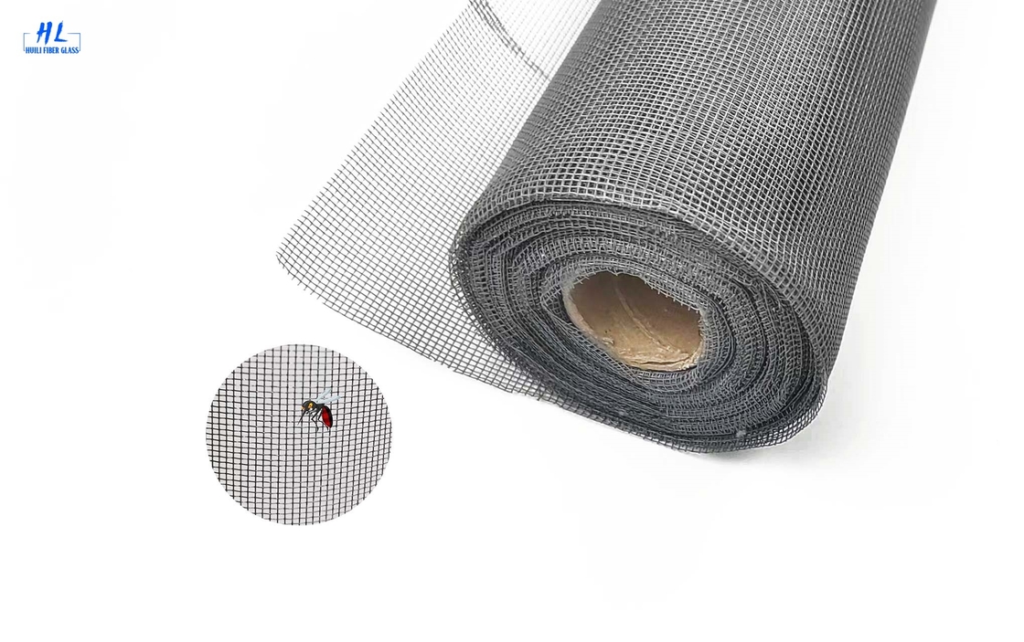 20x22 ファイバーグラス フライスクリーン 0.3-3M 幅 0.25mm 糸直径 100g/m2 標準重量