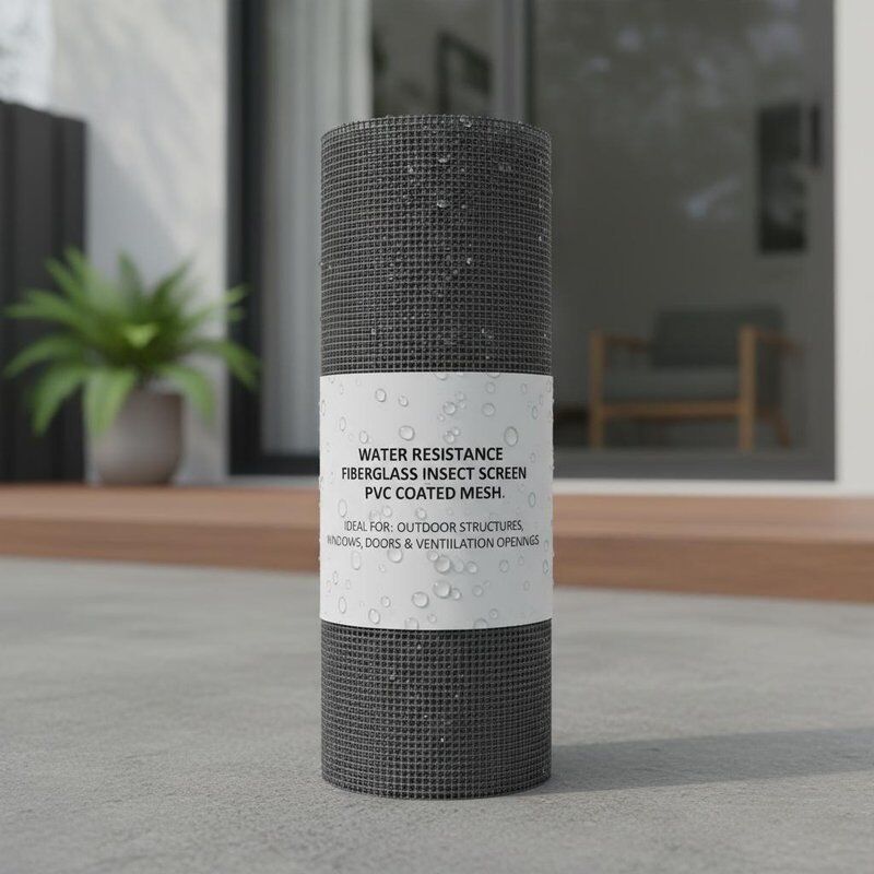 耐水性グラスファイバー防虫網 PVCコーティングメッシュ 屋外構造物、窓、ドア、換気口に最適