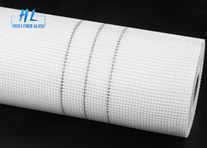 145g 160g 4*4建築材料のためのオレンジ色のガラス繊維の網