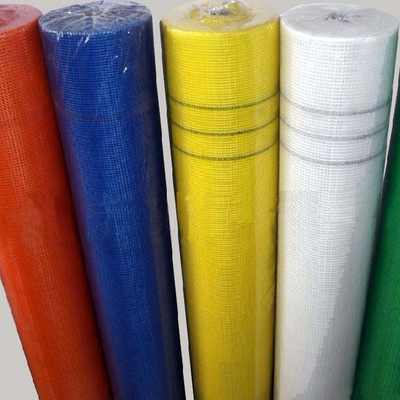 耐水性のある壁用ガラス繊維網巻