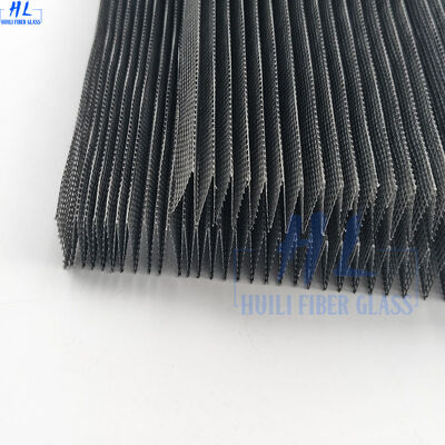 Plisse Insect Screen compact and insect screen system designed for easy handling Retractable Anti - Mosquito Fly Screen