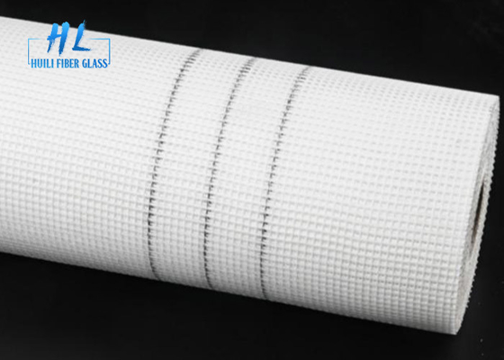 145g 160g 4*4建築材料のためのオレンジ色のガラス繊維の網