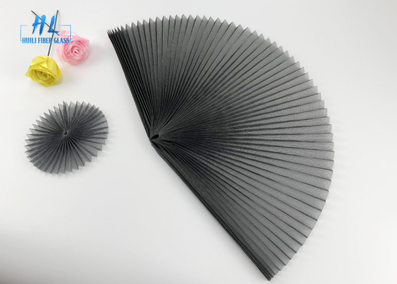 ポリエステル18mmスライディング ウインドウのための灰色のPlisseのはえスクリーン2.4m x 30m